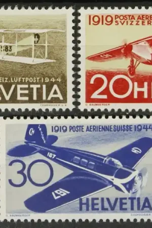 Zwitserland Michel 435-437 Nowość