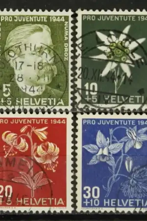 Ekspresowa dostawa Zwitserland Michel 439-442