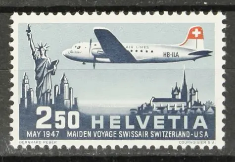 Oryginalny Zwitserland Michel 479