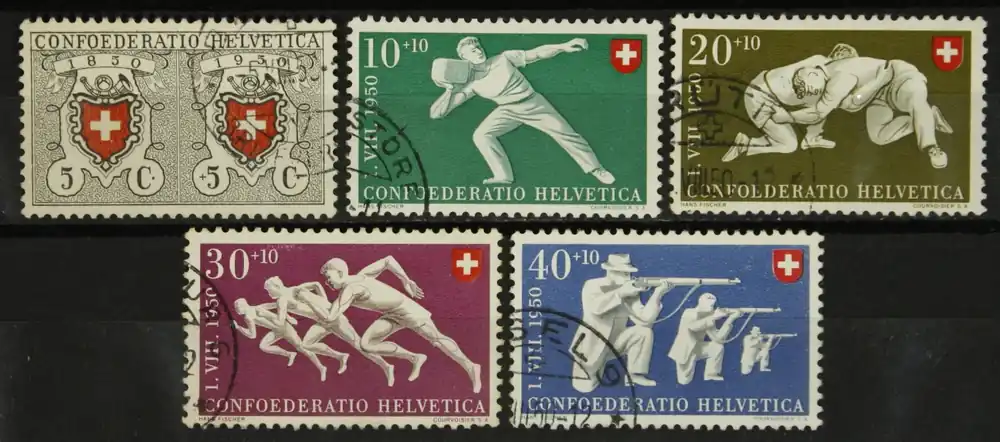 Promocja Zwitserland Michel 545-549