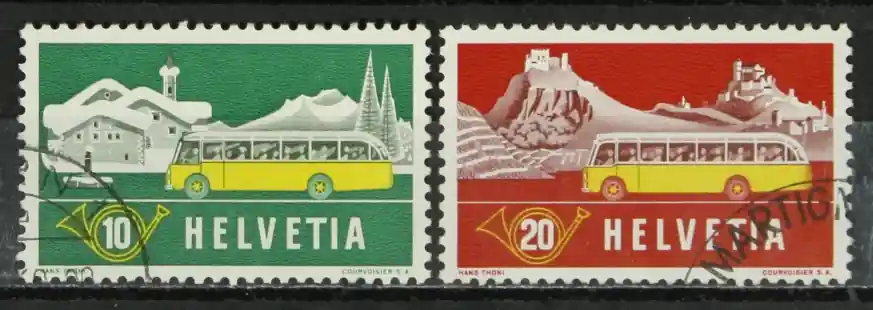 Zwitserland Michel 586-587 Niska cena