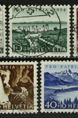 Zwitserland Michel 597-601 Najlepsza cena