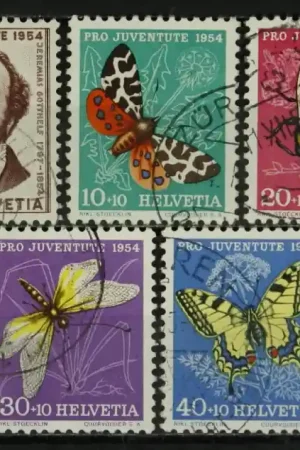 Zwitserland Michel 602-606 Niska cena
