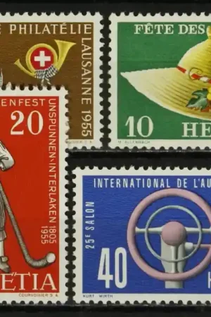 Darmowa dostawa Zwitserland Michel 607-610