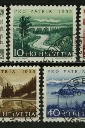 Rabat Zwitserland Michel 613-617