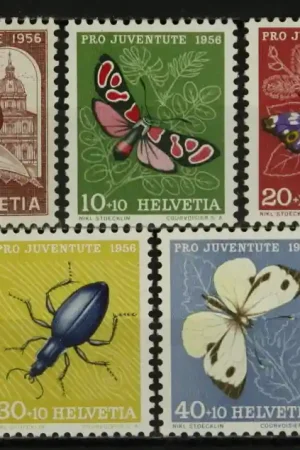 Zamów teraz Zwitserland Michel 632-636