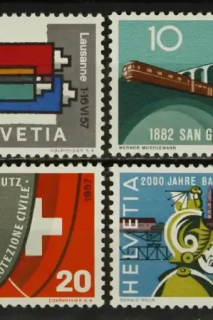 Zwitserland Michel 637-640 Ekspresowa dostawa