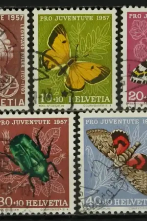 Zwitserland Michel 648-652 Najlepsza cena