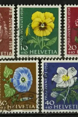 Zwitserland Michel 663-667 Darmowa dostawa