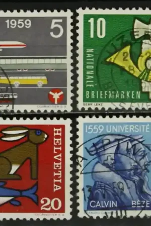 Zwitserland Michel 668-671 Bezpieczna płatność