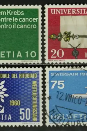 Wyprzedaż Zwitserland Michel 692-695