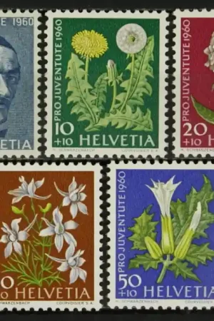 Zwitserland Michel 722-726 Ostatnia szansa