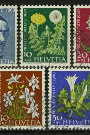 Promocja Zwitserland Michel 722-726