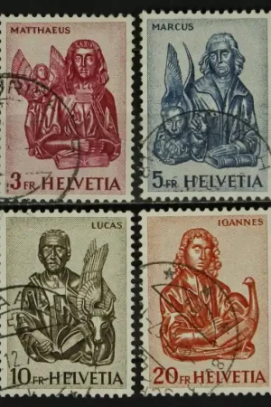 Zwitserland Michel 738-741 Tani