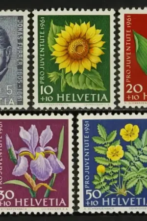 Zwitserland Michel 742-746 Tani