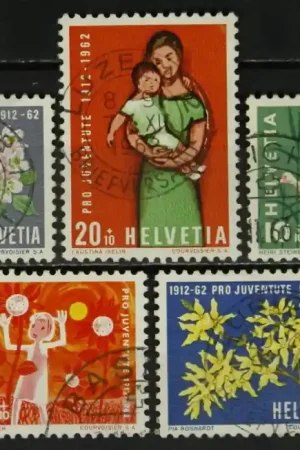 Promocja Zwitserland Michel 758-762