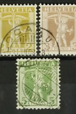 Zwitserland Michel 95-97 Oryginalny