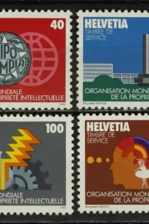 Zwitserland OMPI Michel 1-4 Ekspresowa dostawa