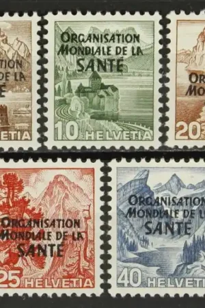 Zwitserland OMS Michel 1-5 Rabat