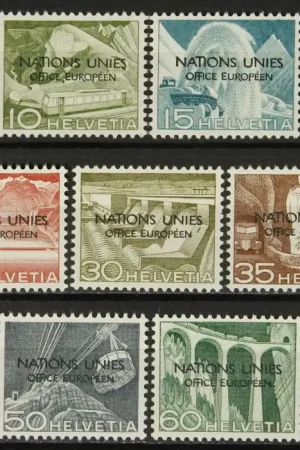 Zwitserland ONU Michel 1-11 Zwrot pieniędzy