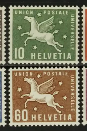 Zwitserland UPU Michel 1-6 Nowość