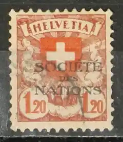 Zwitserland Volkenbond Mi. 23 X Wyprzedaż