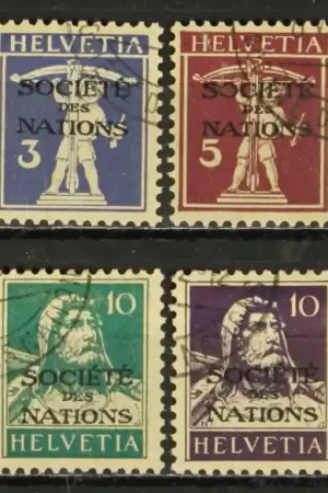 Zwitserland Volkenbond MI. 26-33 Darmowa dostawa