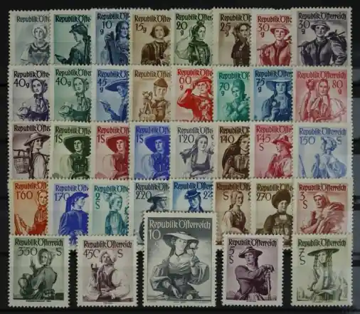 Darmowa dostawa Oostenrijk Michel 893-926 en 978-980