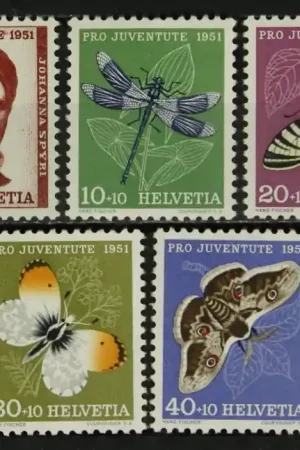 Popularny Zwitserland Michel 561-565