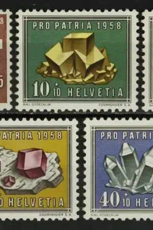 Popularny Zwitserland Michel 657-661