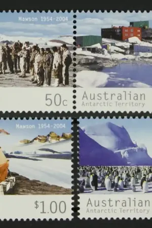 Austr. Antarctica Michel 157-160 Wysoka jakość