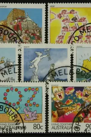 Popularny Australie Michel 1080-1092