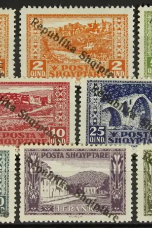 Albanie Michel 118-125 Popularny