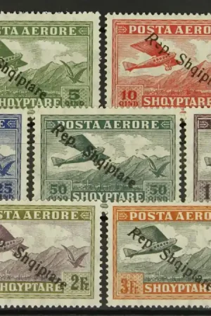 Autentyczny Albanie Michel 144-150