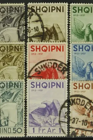 Albanie Michel 252-260 Rabat