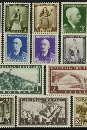 Albanie Michel 298-312 Popularny