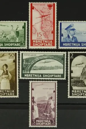 Albanie Michel 313-319 Popularny