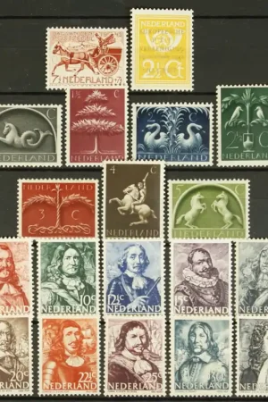 Nederland, Jaarset 1943 Ekspresowa dostawa