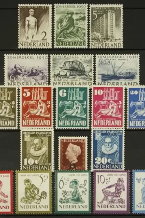 Nederland, Jaarset 1950 Bezpieczna płatność