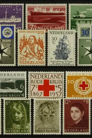 Nederland, Jaarset 1957 Oferta