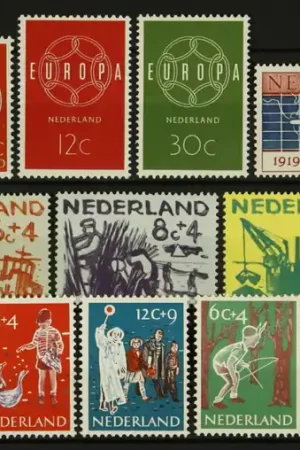 Nederland, Jaarset 1959 Bezpieczna płatność