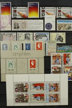 Nederland, Jaarset 1977 Autentyczny