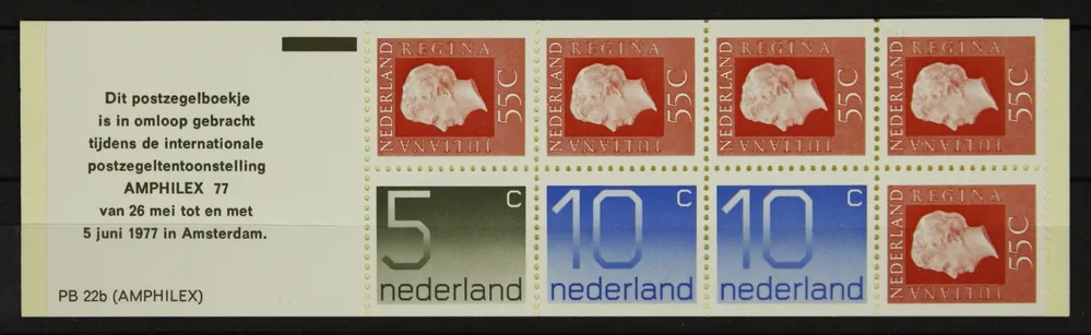 Nederland, Boekje 22 b telblok Zamów teraz