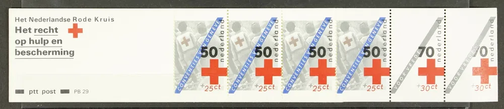 Nederland, Postzegelboekje 29 Tani