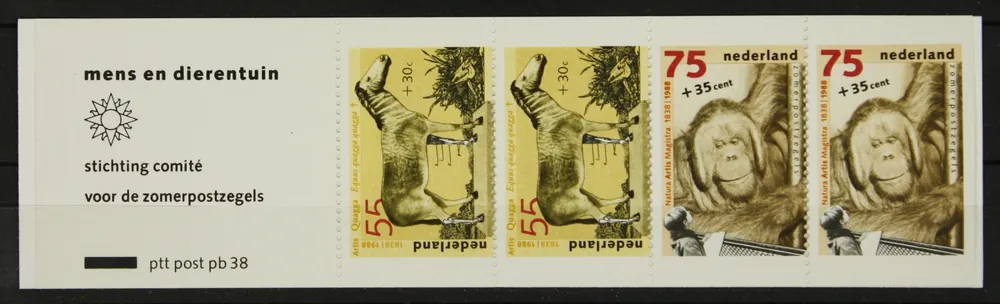 Promocja Nederland, Postzegelboekje 38