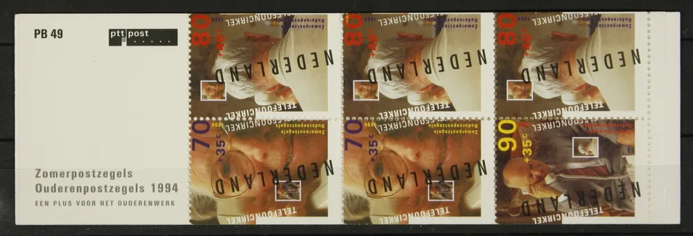 Nederland, Postzegelboekje 49 Popularny