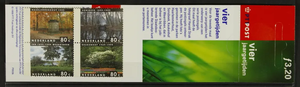 Nederland, Postzegelboekje 53 b Zwrot pieniędzy