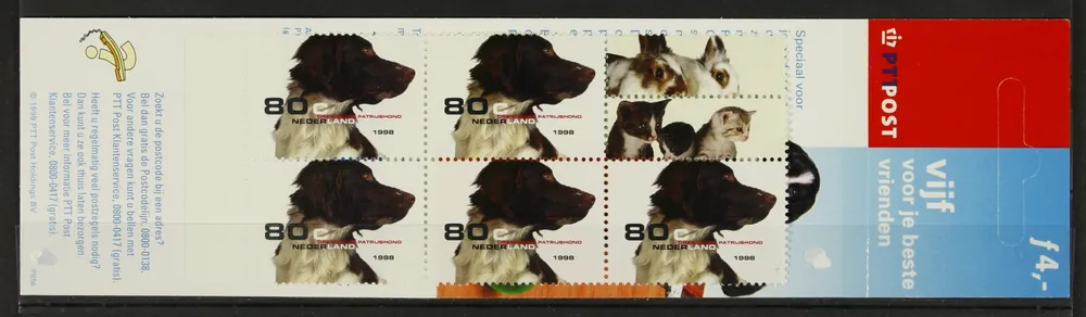 Nederland, Postzegelboekje 56 Oryginalny