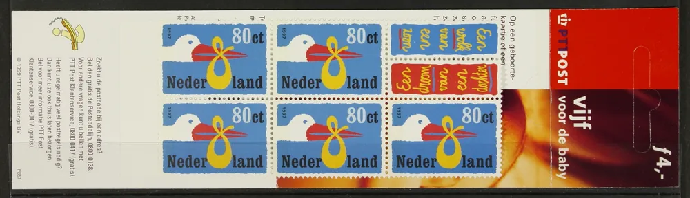 Nederland, Postzegelboekje 57 Tani