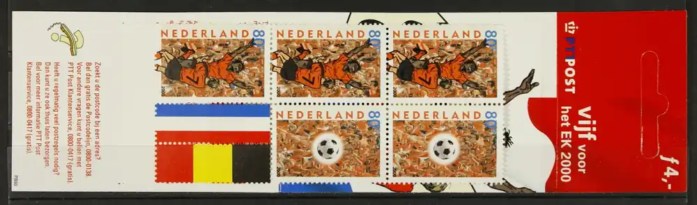 Darmowa dostawa Nederland, Postzegelboekje 60